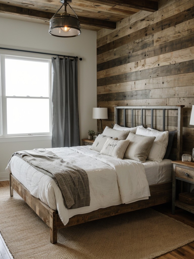 Farmhouse Bedroom Vibes: Reclaimed Wood, Vintage Accents & Rustic Charm