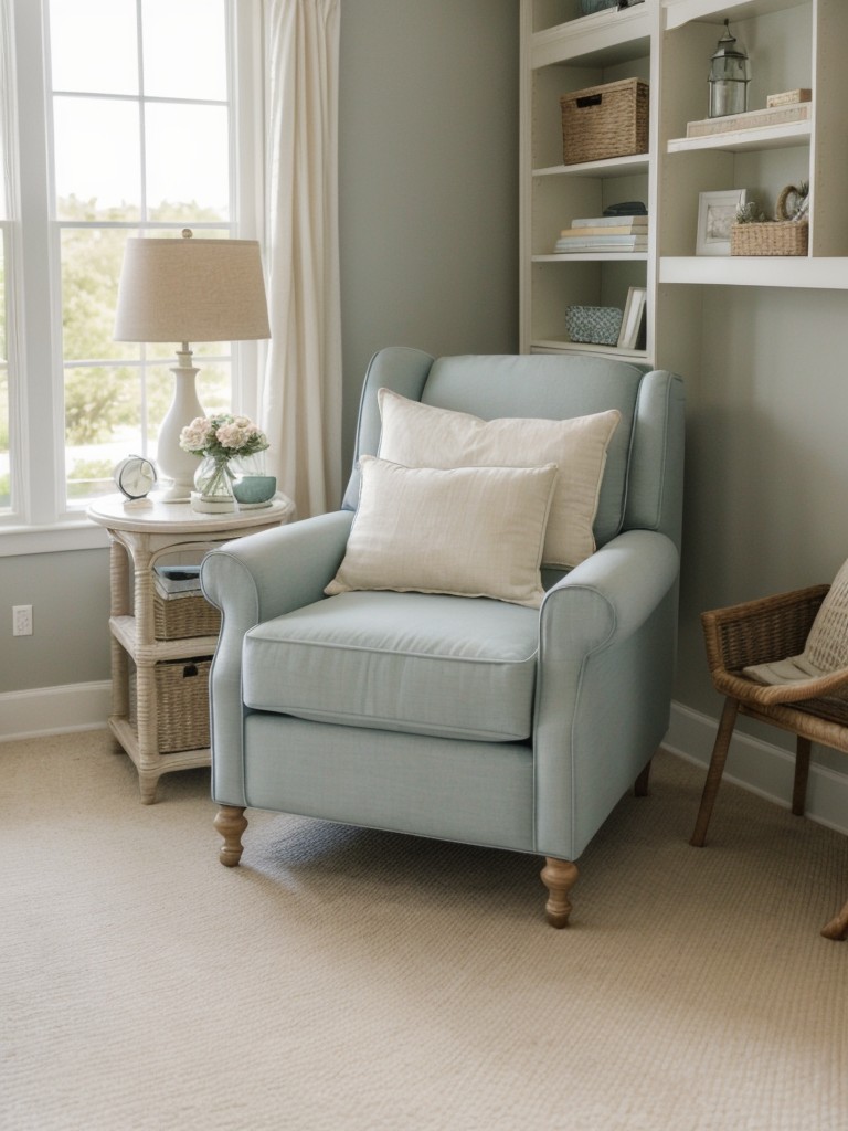 Cozy Coastal Bedroom: Create the Perfect Reading Nook