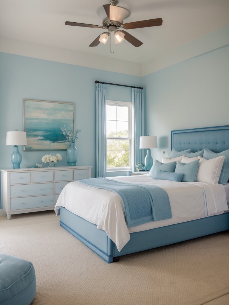 Coastal Oasis:  Relaxing Bedroom Decor Ideas for Your Apartment