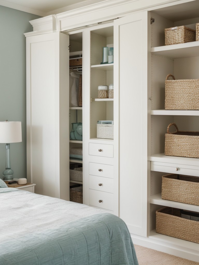 Effortless Coastal Vibes: Maximize Apartment Storage with Multifunctional Furniture