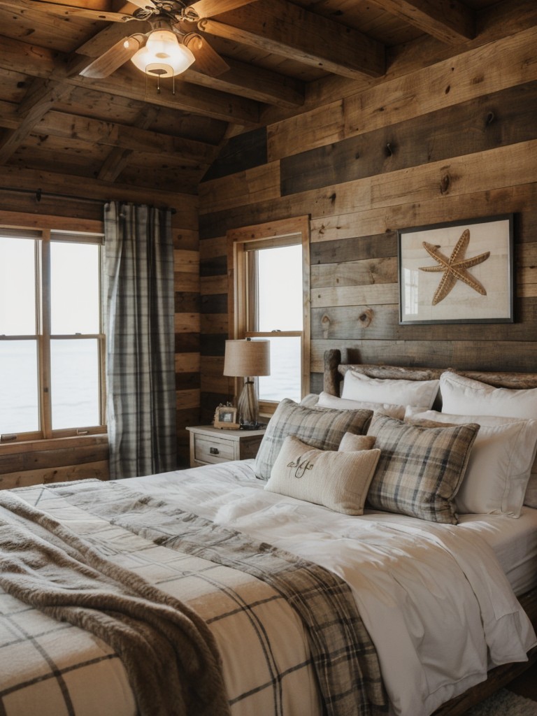 Coastal Cozy: Rustic Nautical Bedroom Decor