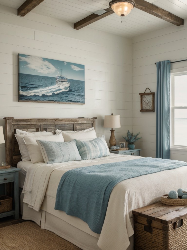 Cozy Coastal Charm: Elevate Your Apartment with Rustic Nautical Decor!