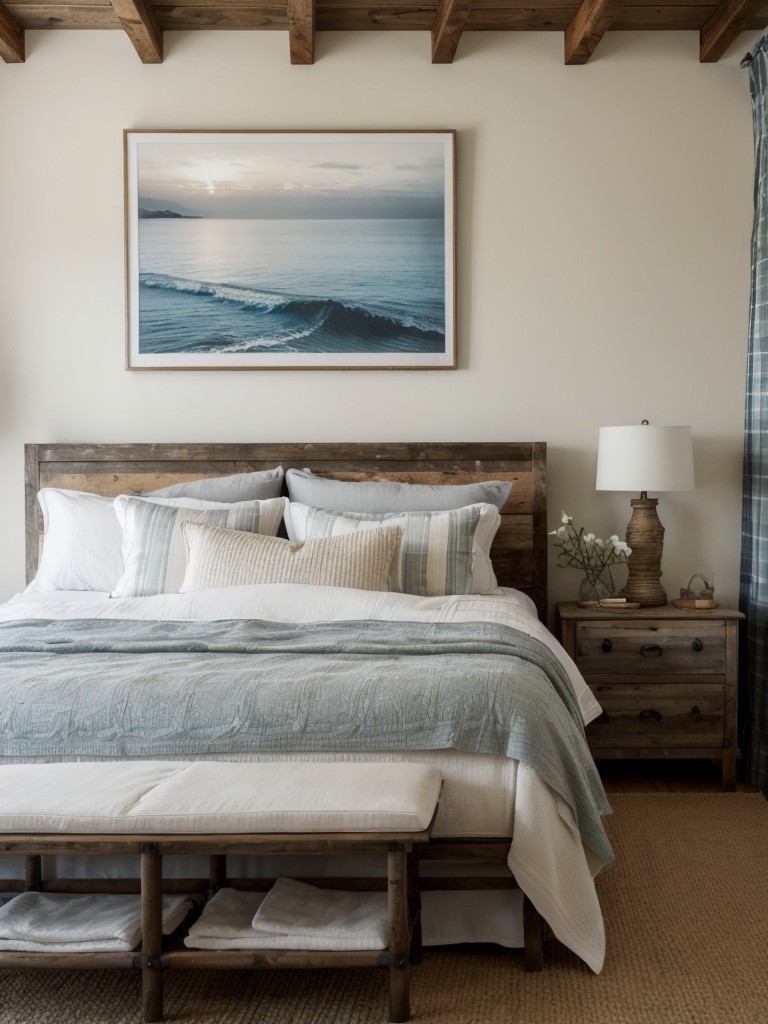 Coastal Chic: Create a Serene Bedroom Retreat with Rustic Nautical Vibes