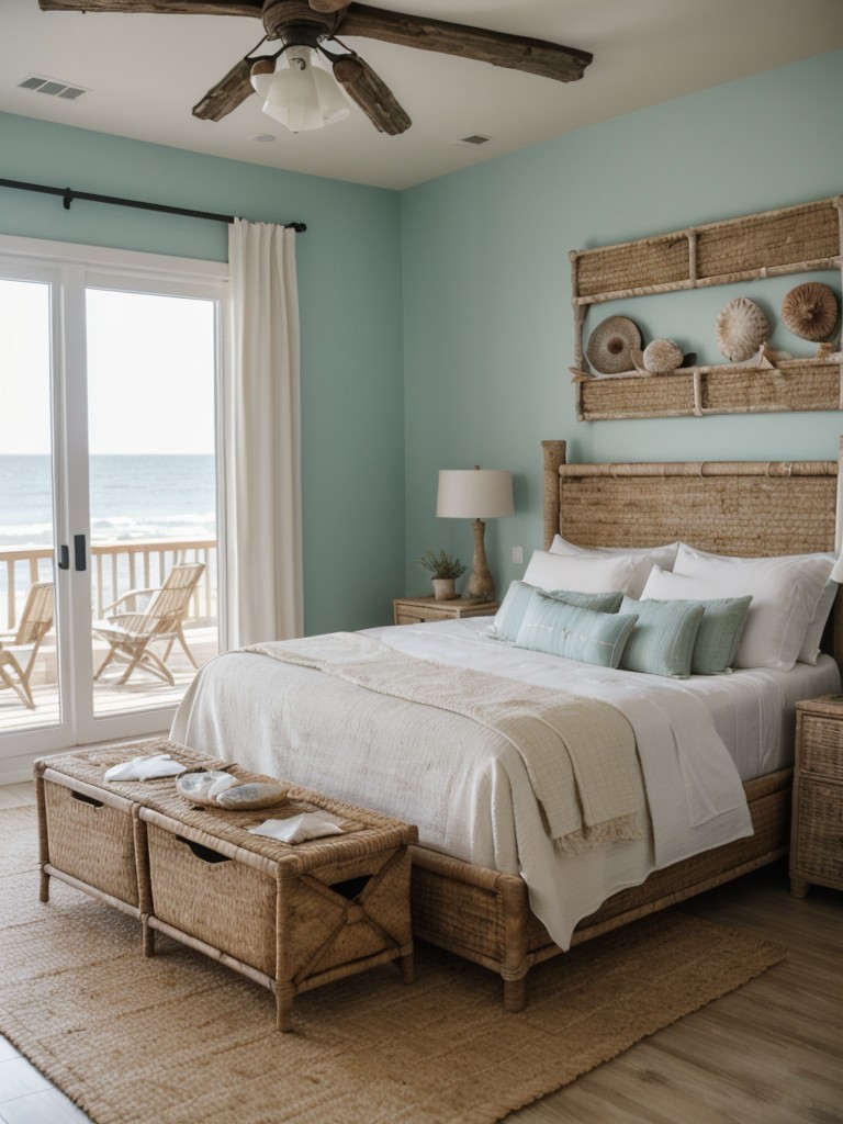 Beachy Bedroom Vibes: Decor Inspo for an Oceanic Oasis.