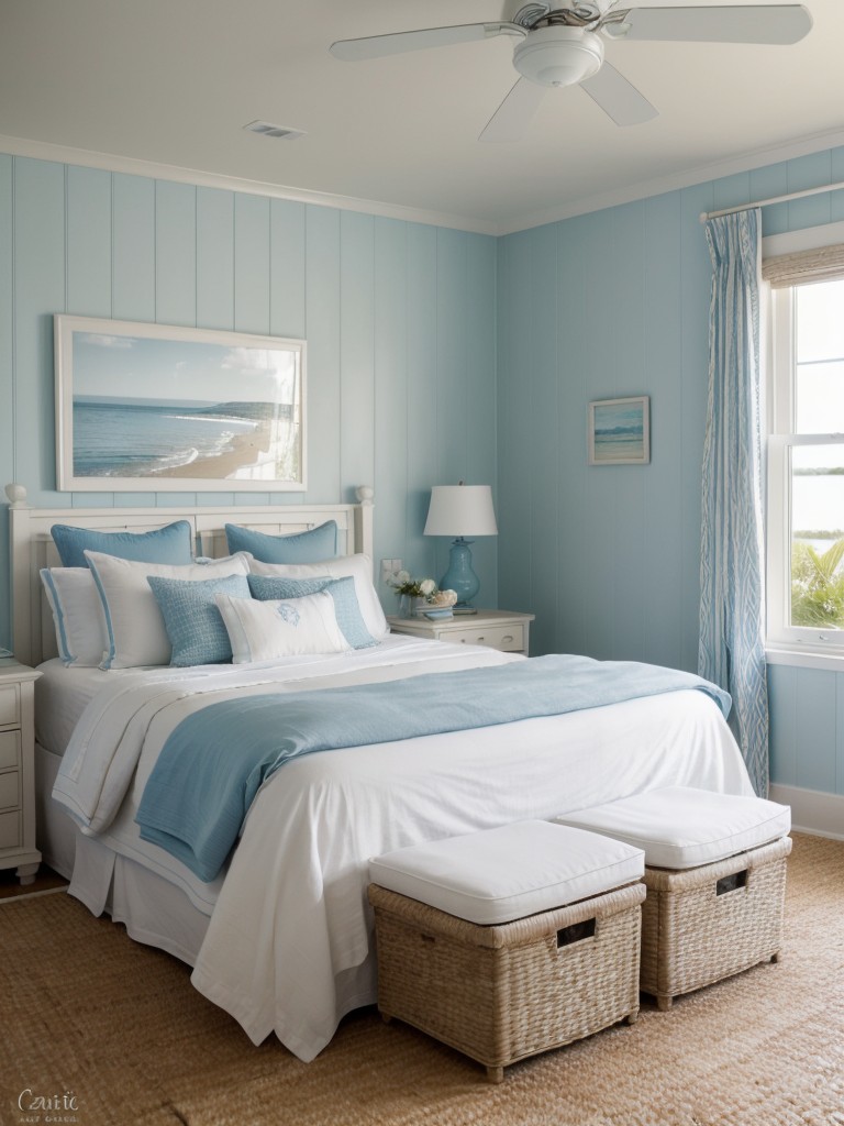 Seaside Serenity: Coastal Bedroom Decor Ideas for a Charming Apartment