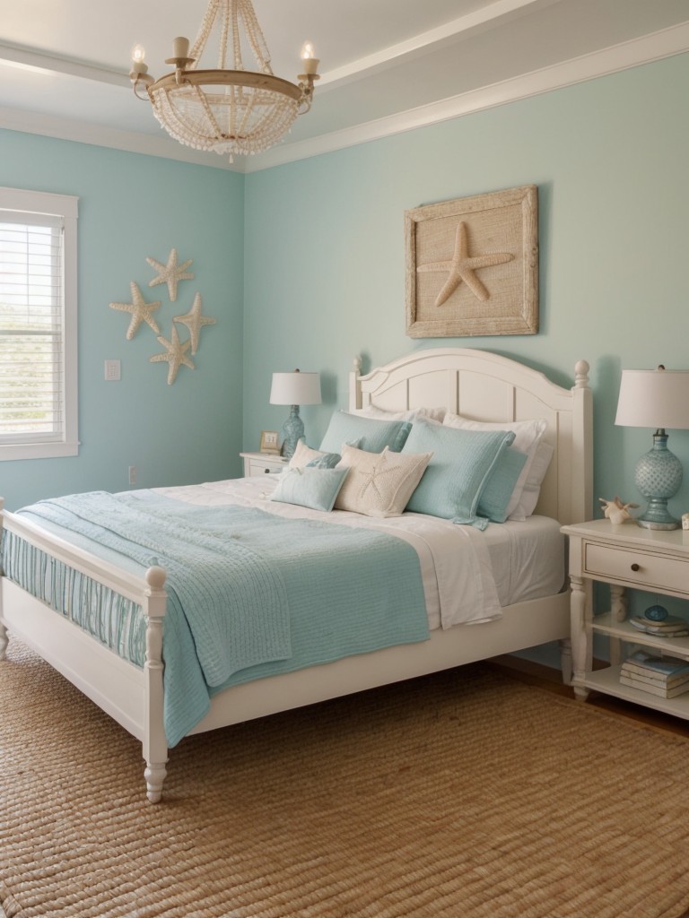 Coastal Charm: Transform Your Apartment with Beach-Inspired Bedroom Decor!