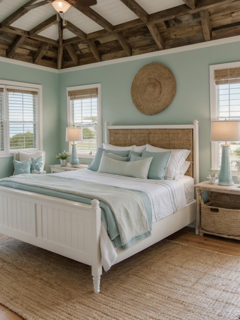 Coastal Bedroom Retreat: Natural Textures for Beach Cottage Bliss