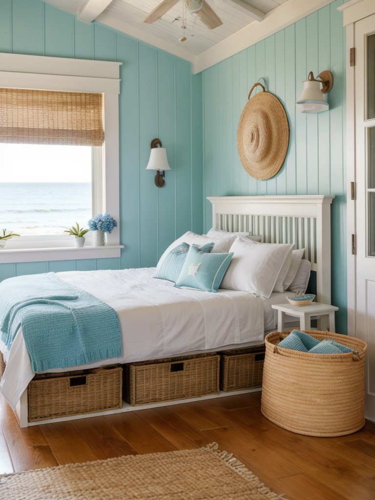 Seaside Chic: Apartment Storage Solutions for a Beach-Inspired Retreat.