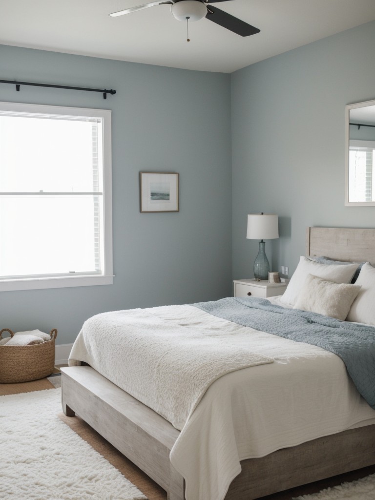 Seaside Serenity: Coastal-Inspired Bedroom Decor ideas for an Apartment