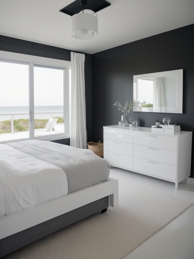 Coastal Chic: Monochromatic Bedroom Decor for a Modern Look