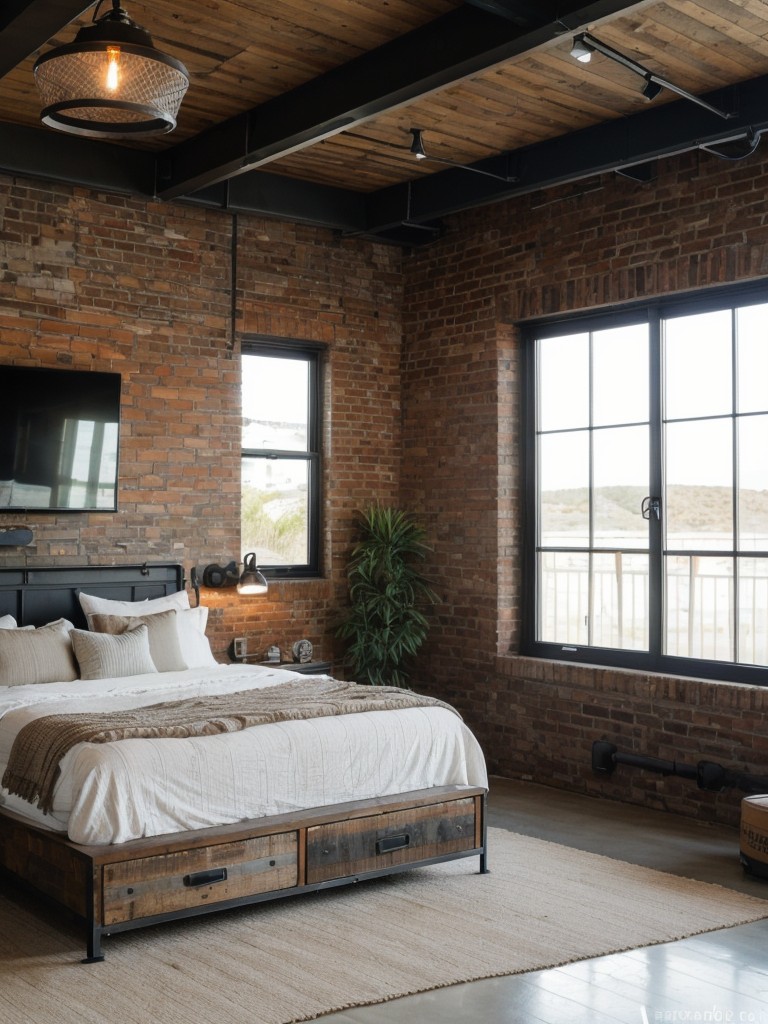 Coastal Loft Vibes: Urban Bedroom Decor Inspiration