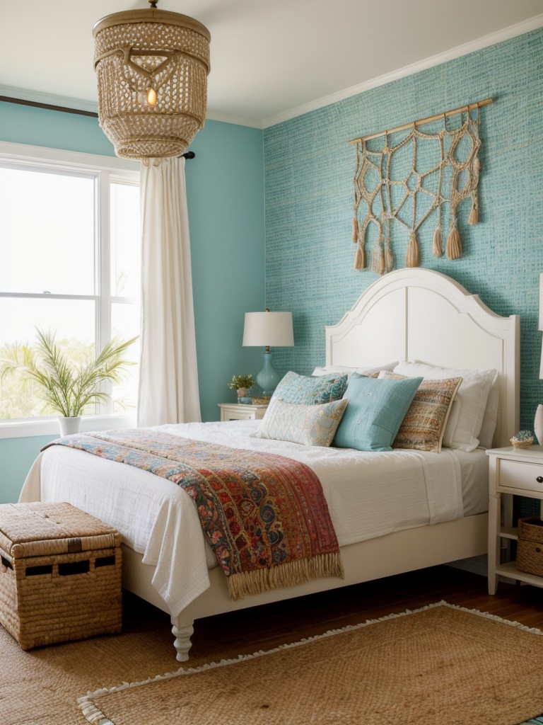 Coastal Boho Vibes: Dreamy Bedroom Decor Ideas for Apartment