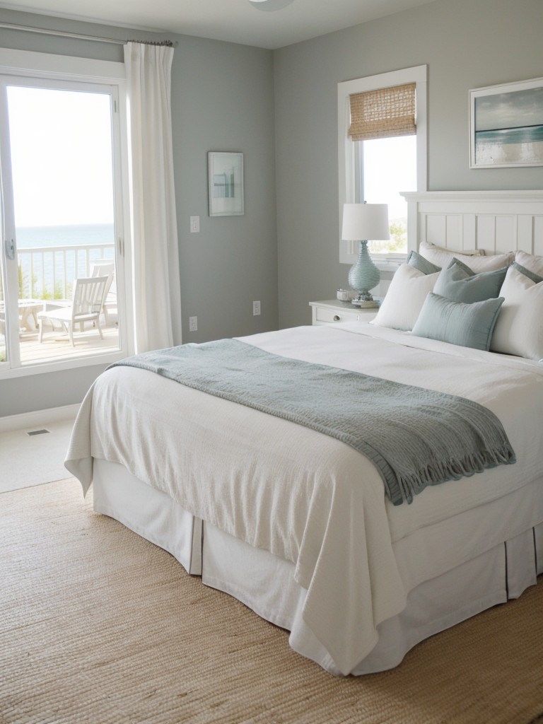 Coastal Chic: Stunning Bedroom Decor Ideas for a Seaside Apartment.