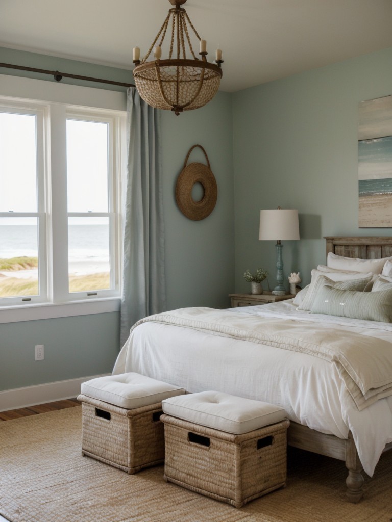 Cozy Coastal Vibes: Transform Your Apartment with Beachy Bedroom Decor