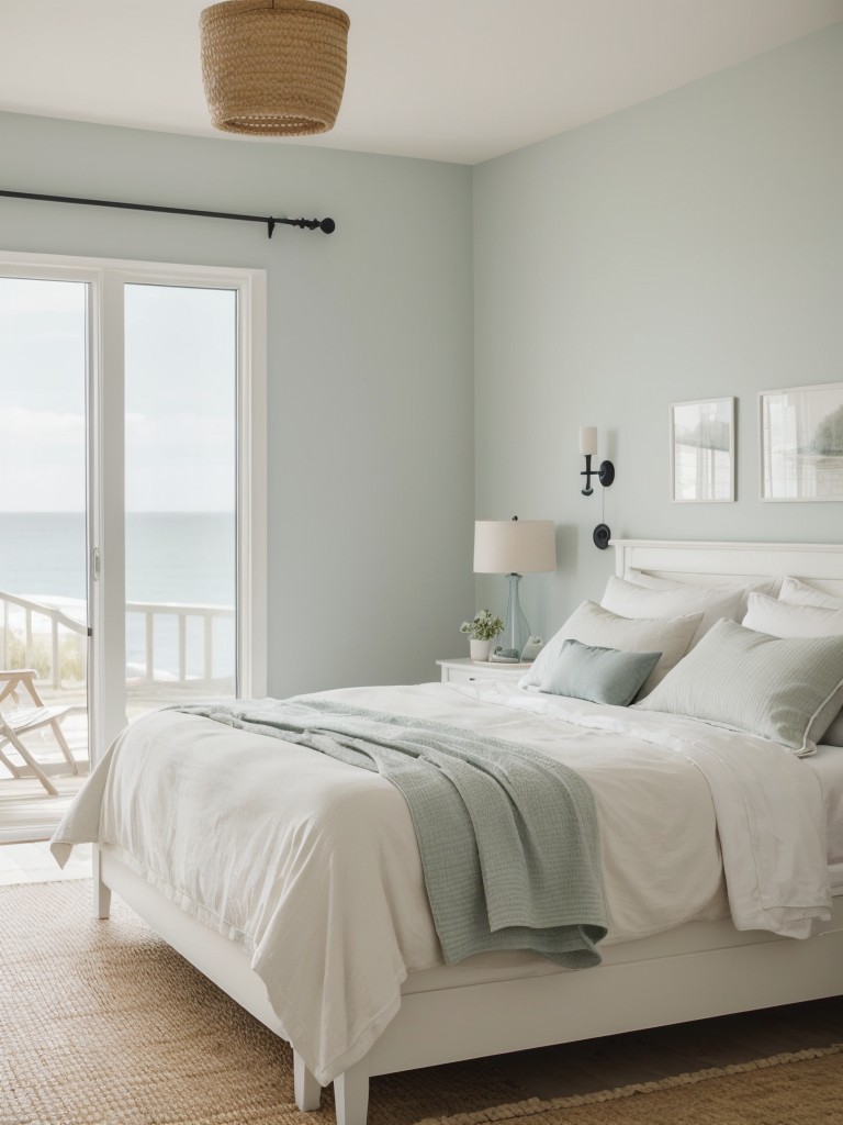 Coastal Bedroom Vibes: Beachy Apartment Decor Ideas for a Relaxing Retreat.