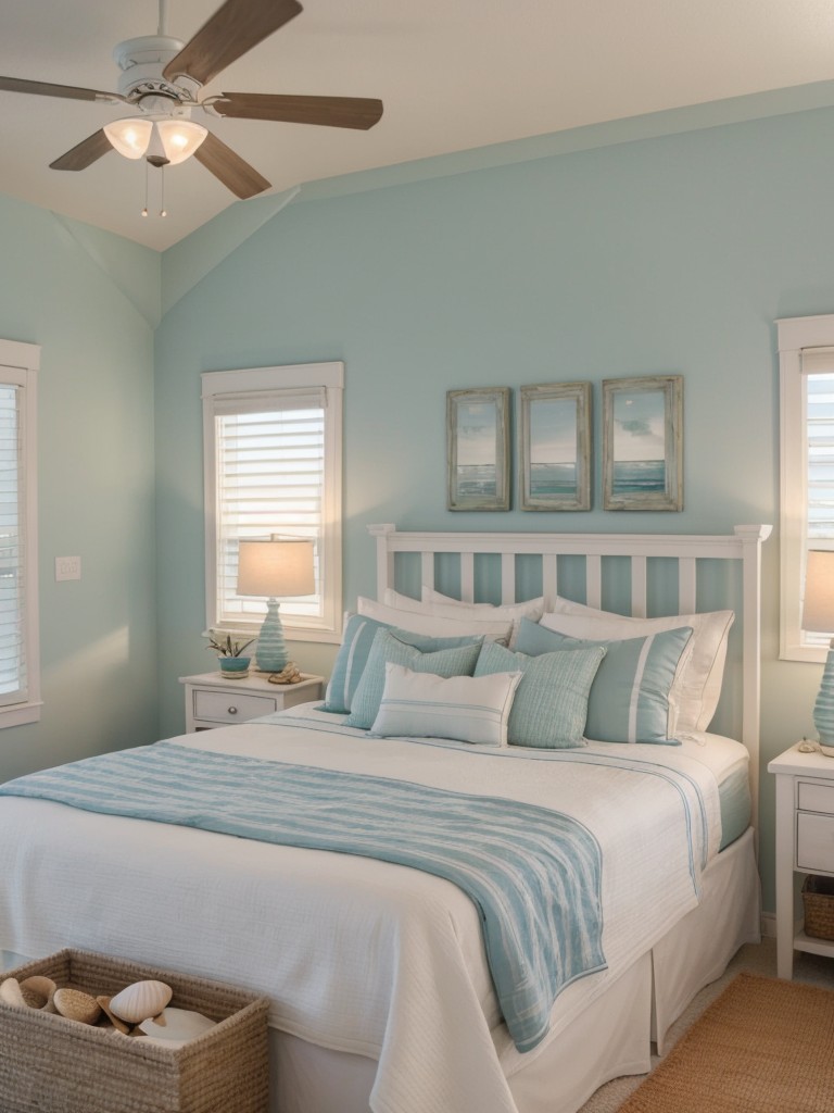 Coastal Chic: Create a Serene Bedroom Retreat with Sea & Sand Decor