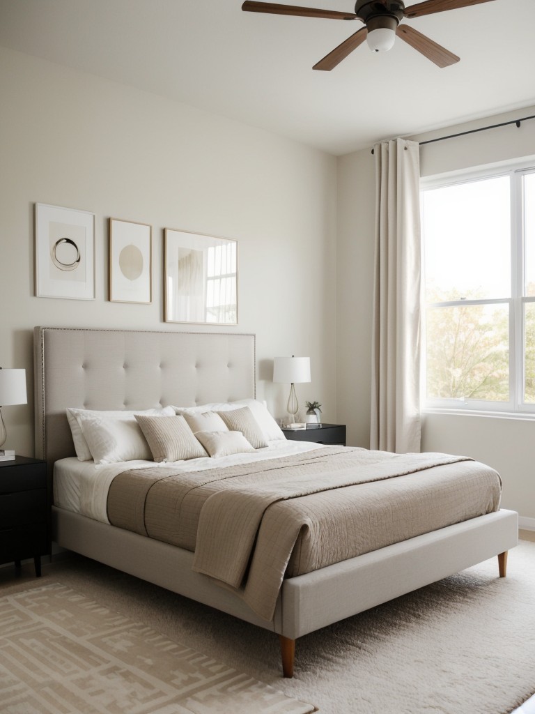 Neutral & Minimalist Apartment Bedroom Inspiration