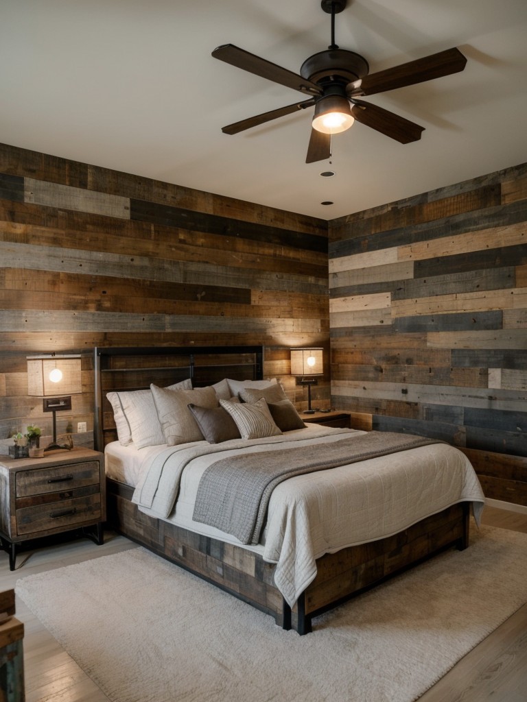 Modern meets rustic in your dream bedroom decor. Get inspired!