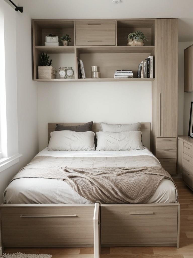 Clever Storage Ideas for a Chic Apartment Bedroom