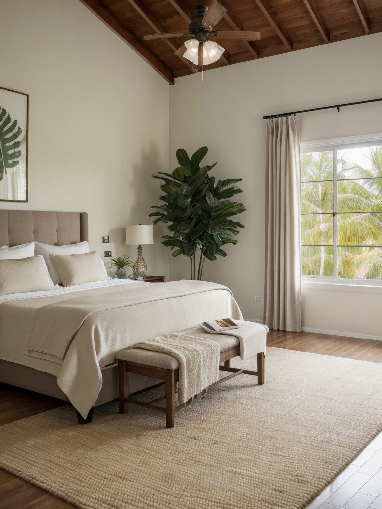 Create a Cozy Tropical Escape with Stylish Bedroom Decor!