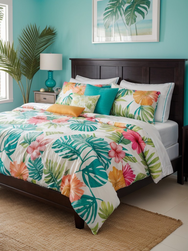 Beachy Bedroom Inspiration- Infuse Tropical Vibes into Your Apartment!