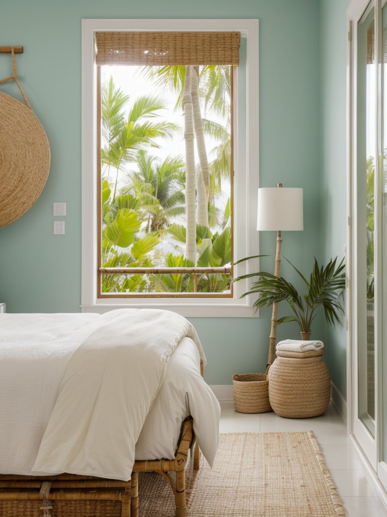 Coastal Bedroom Vibes: Transform your space into a tropical oasis!