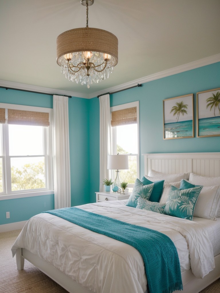 Coastal Chic: Transform Your Bedroom with Stunning Lighting!