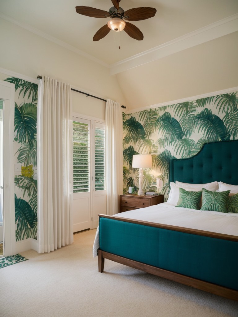 Escape to Paradise with Tropical Bedroom Decor!