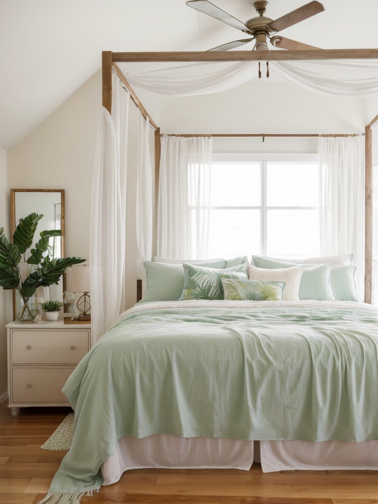 Create a Summer Oasis in Your Bedroom with Tropical Vibes!