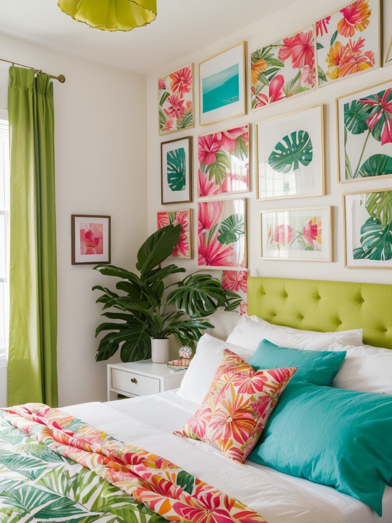 Transform Your Bedroom with Tropical Decor for a Summery Vibe!