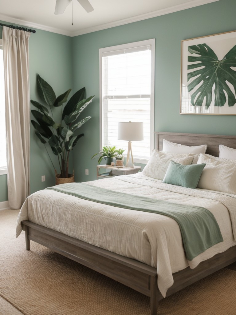 Transform Your Bedroom into a Tropical Oasis: Summer Decor Inspo!