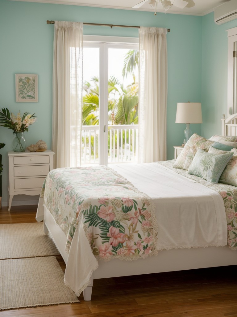 Island-inspired bedroom bliss: Tropical decor for your apartment!