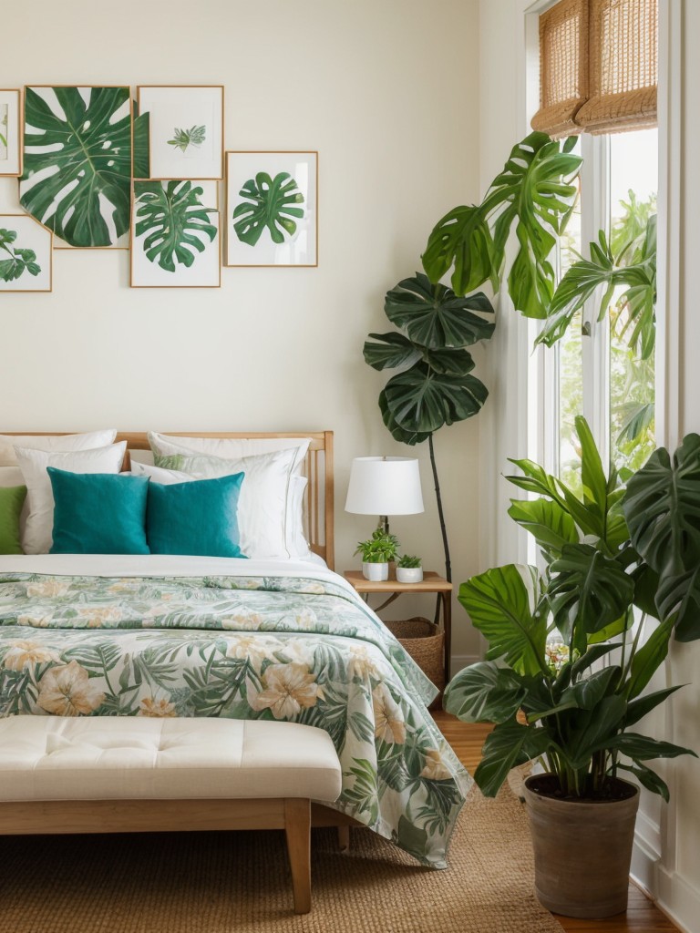 Island Vibes: Tropical Bedroom Decor Ideas for Apartment Bliss!