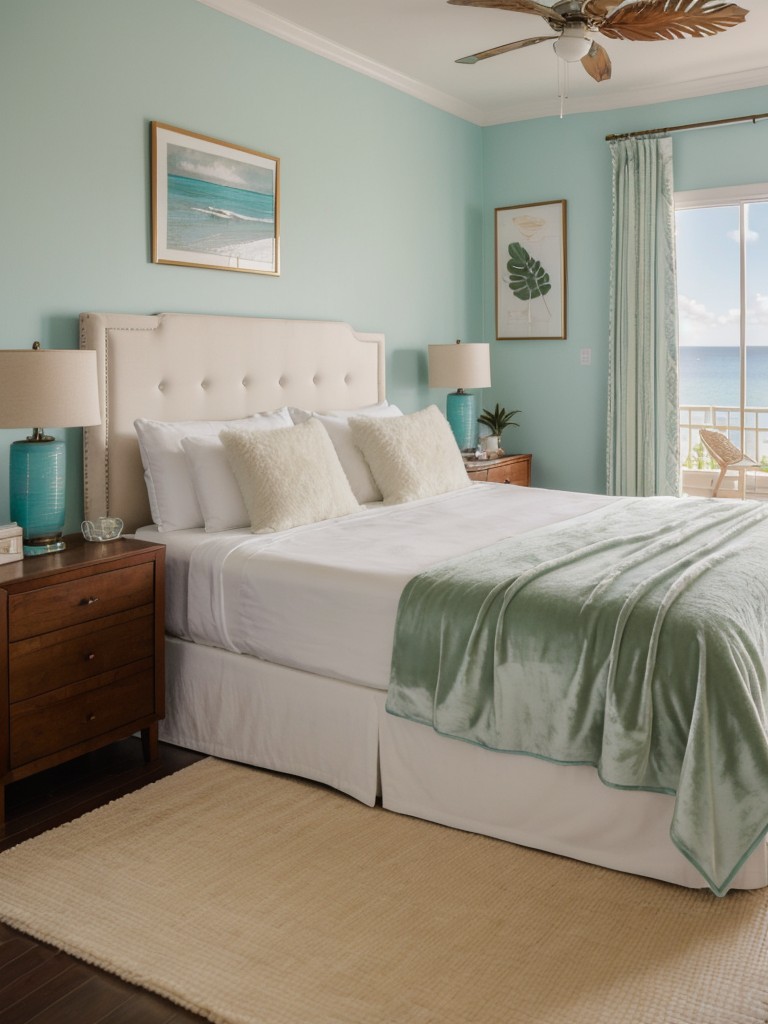 Island-inspired bedroom decor: Dive into the tropical vibes!