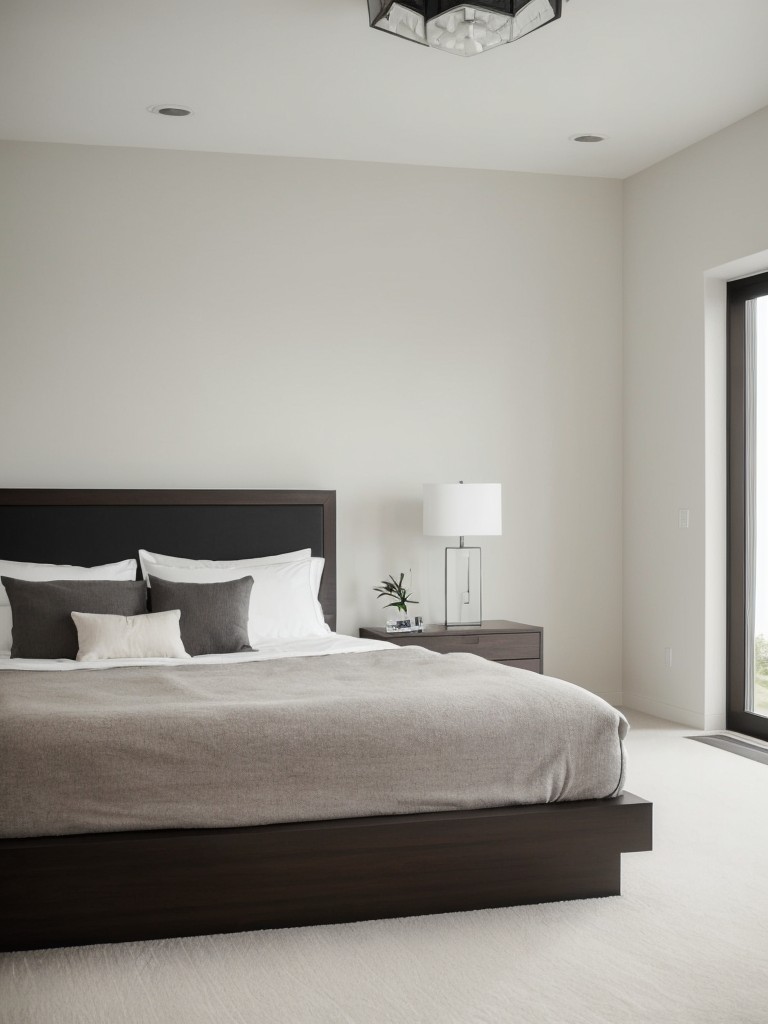 Sleek & Minimalist: Modernize Your Bedroom with Clean Lines.