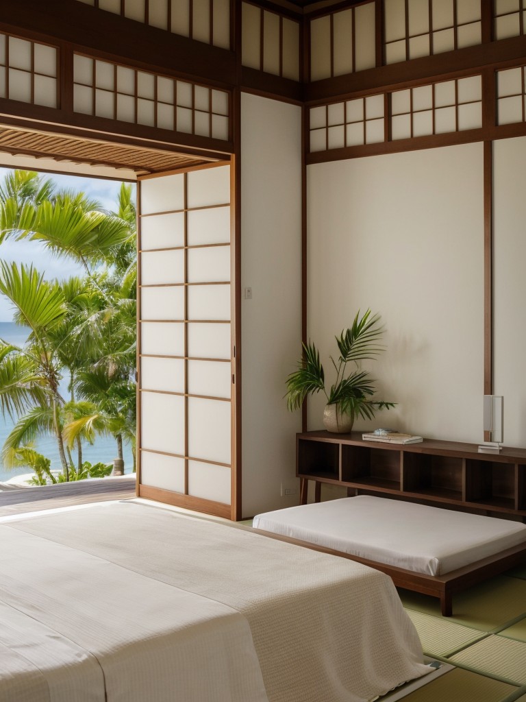 Creating Zen Vibes in Your Apartment: Japanese-inspired Bedroom Retreat!