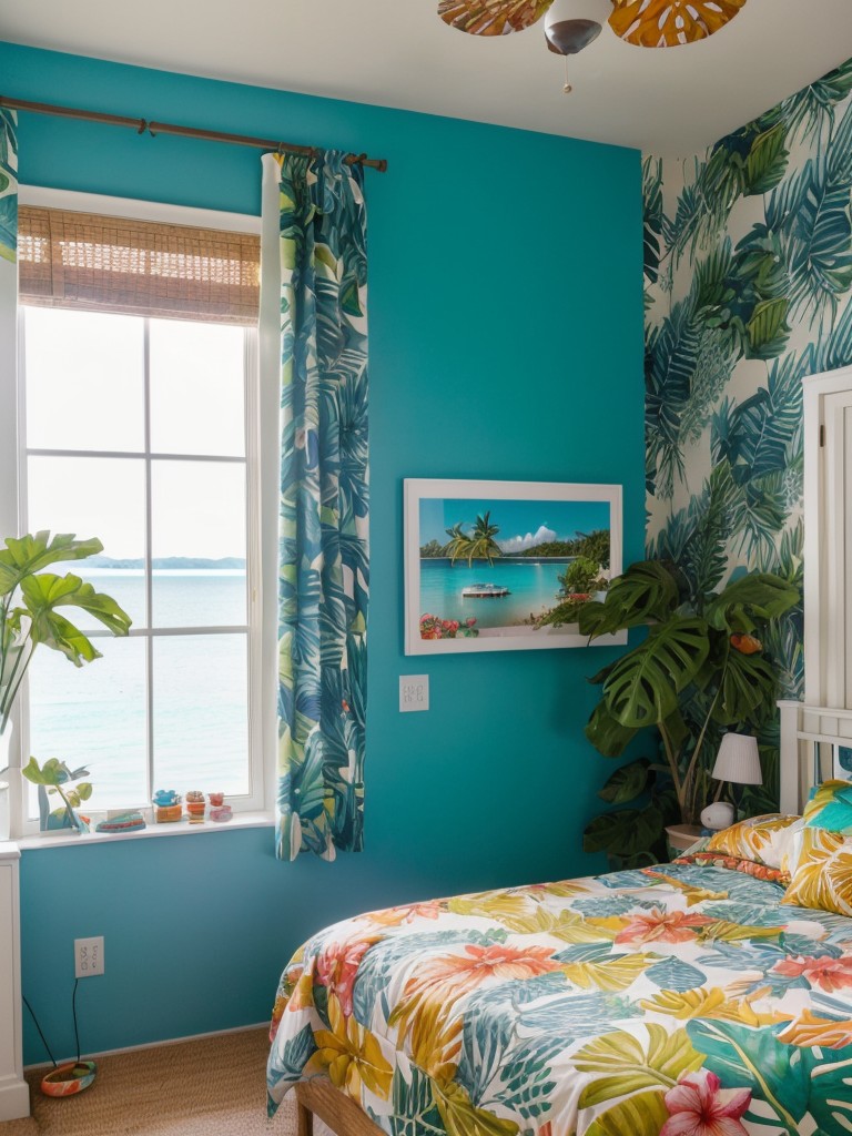 Create a Playful Tropical Retreat with Quirky Bedroom Accessories!