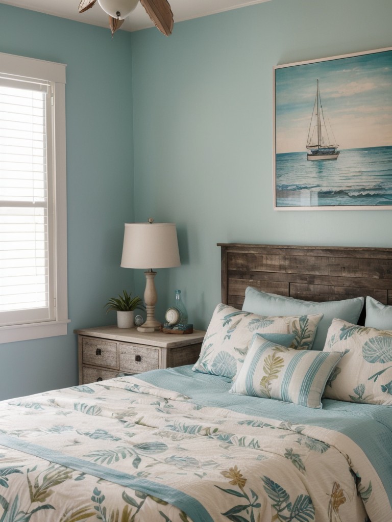 Create a Coastal Oasis with Tropical Bedroom Decor!