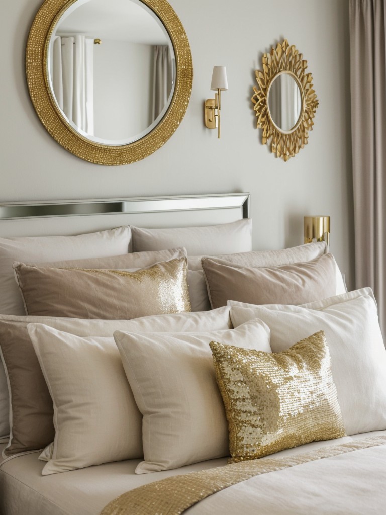 Create a Relaxing Tropical Bedroom Oasis with Chic Metallic Accents!