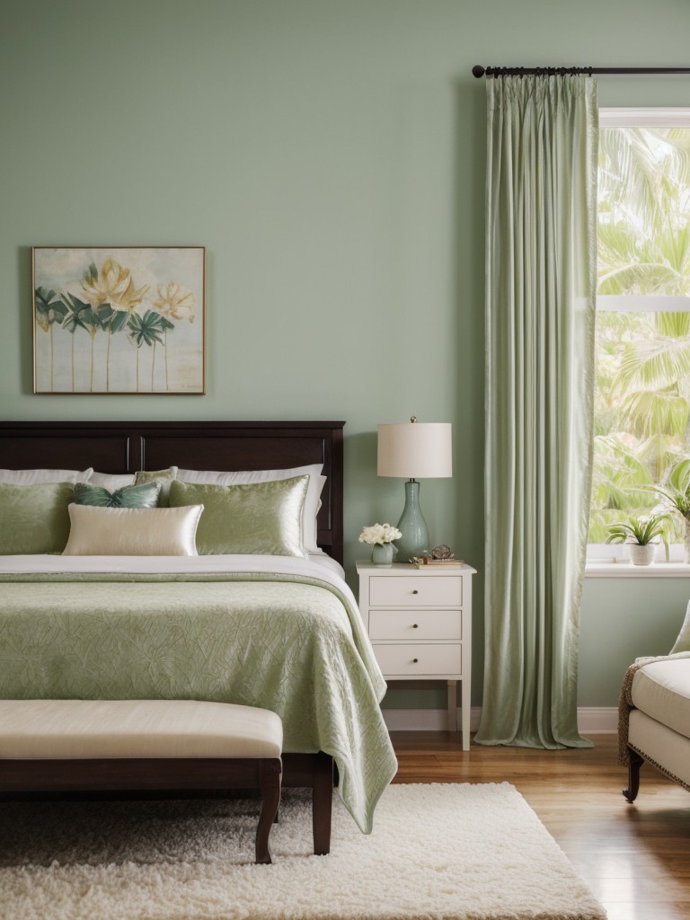 Cozy and Calm: Create a Tropical Oasis in Your Bedroom!