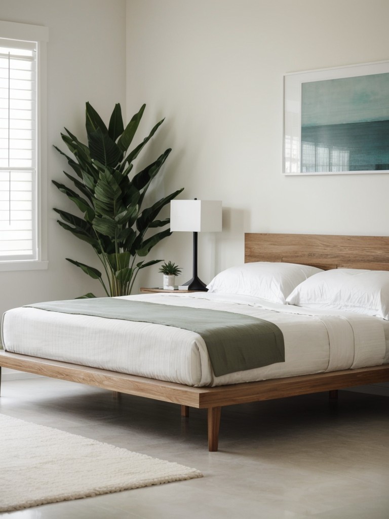 Sleek and Serene: Transform Your Apartment into a Tropical Oasis!