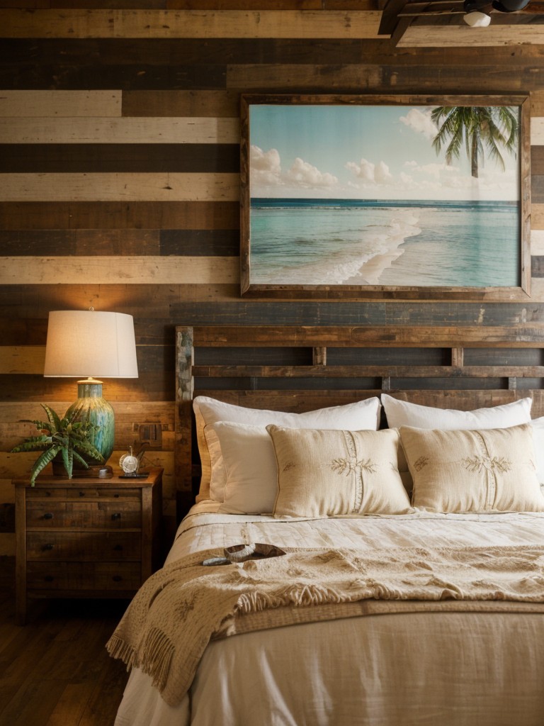 Create a Cozy Rustic Bedroom Oasis with Tropical Decor Tips!