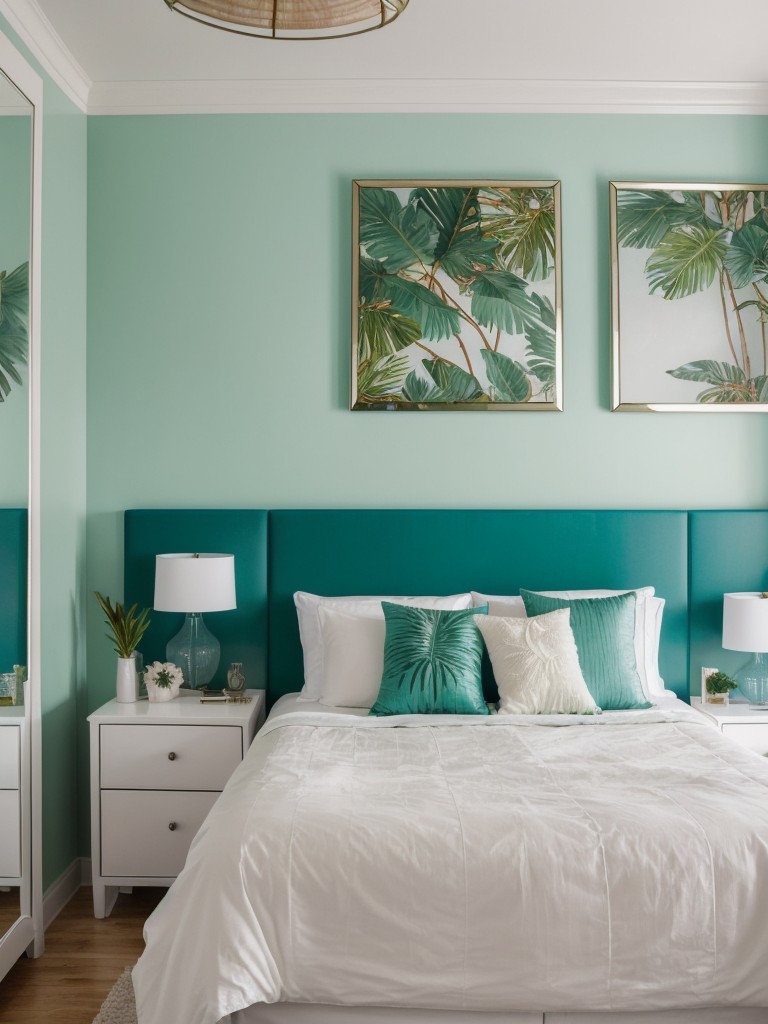 Create a Serene Oasis with Symmetrical Bedroom Decor!