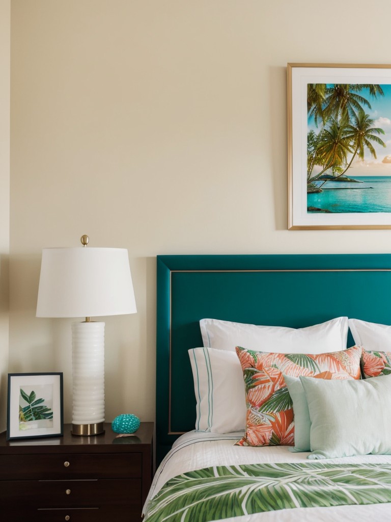 Create a Tropical Paradise in Your Apartment with a Stunning Gallery Wall!