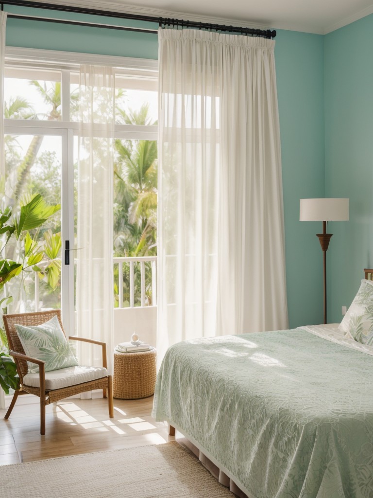 Transform Your Apartment into a Tropical Paradise with Romantic Bedroom Decor!