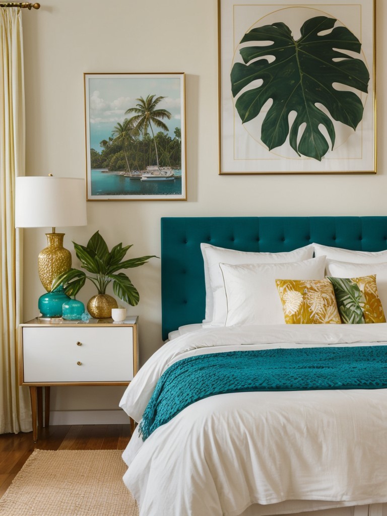 Create a Tropical Paradise Vibe in Your Bedroom with Stylish Decor