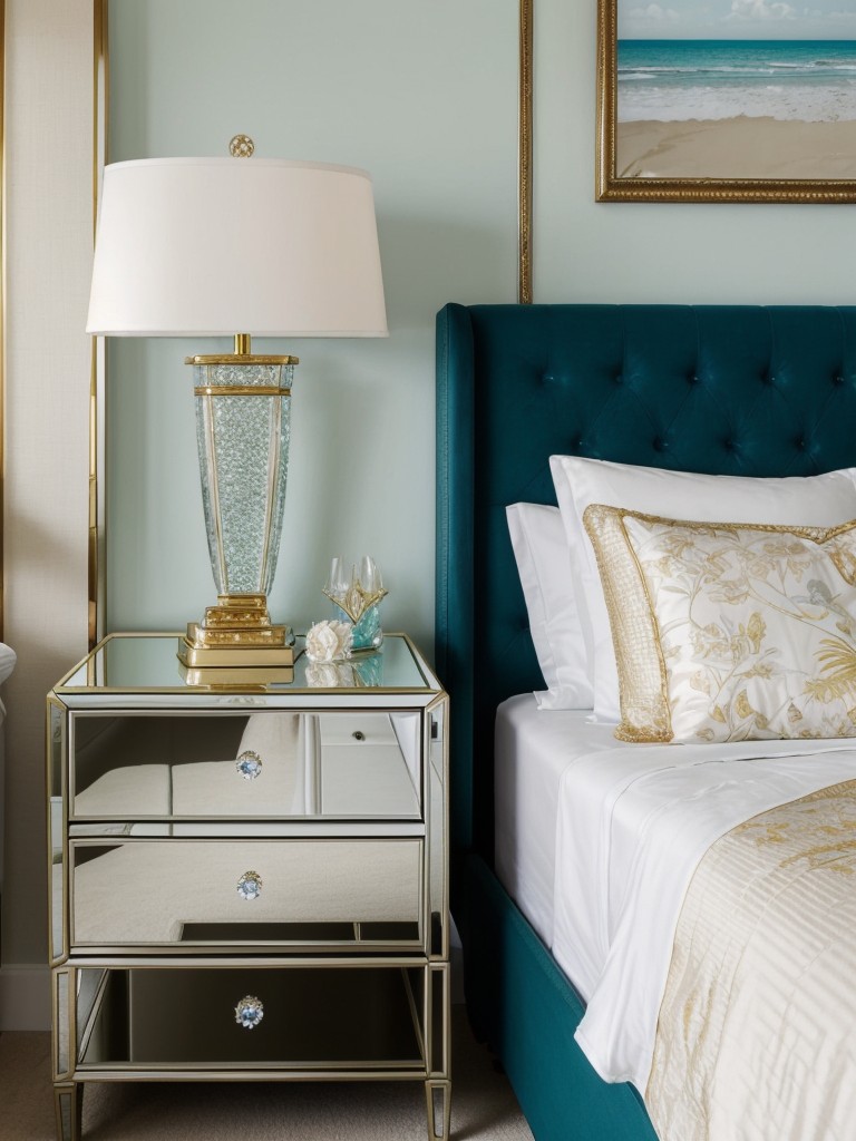 Coastal Chic: Transform Your Bedroom with Metallic Accents