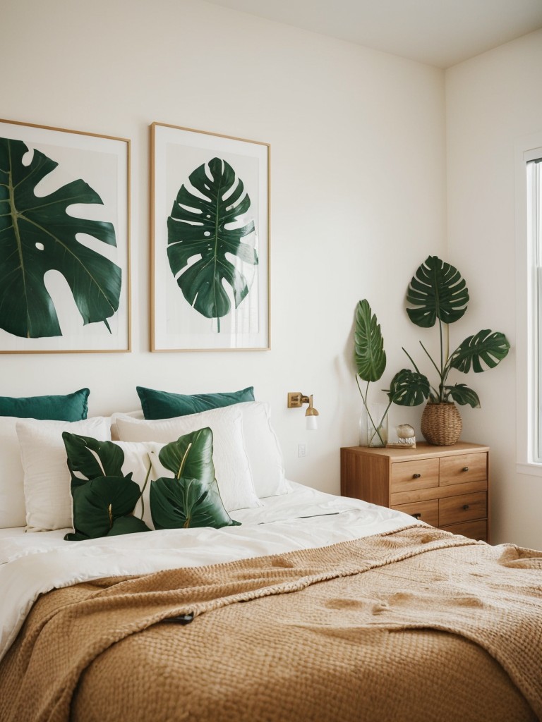 Turn Your Apartment into a Tropical Paradise: Bedroom Decor Ideas!