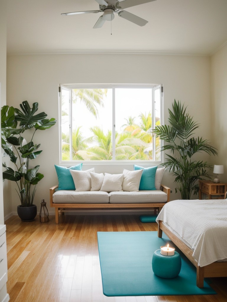 Create a Tropical Paradise in Your Apartment Bedroom!