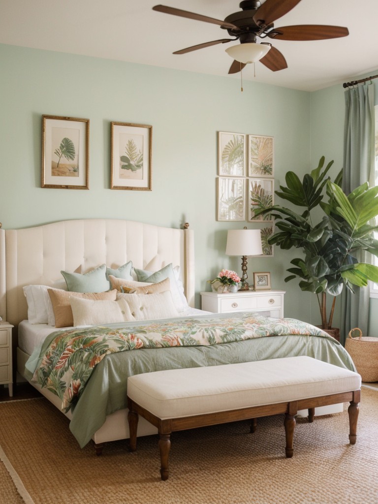 Tropical-Inspired Bedroom Decor: Bring Paradise to Your Apartment!